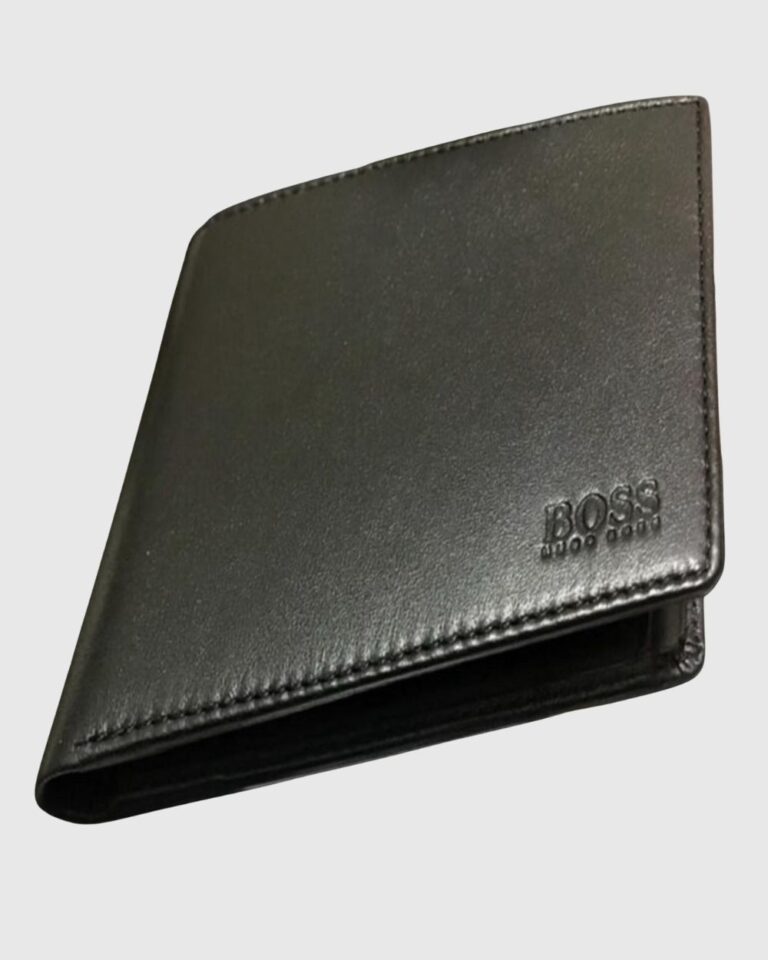 NEW HUGO BOSS MENS BIFOLD WALLET ASOLO WITH CREDIT CARDS NOTES & COINS
